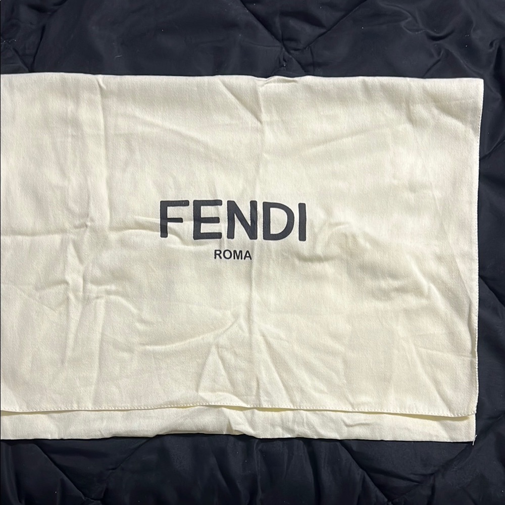 Fendi Ivory Storage Bag